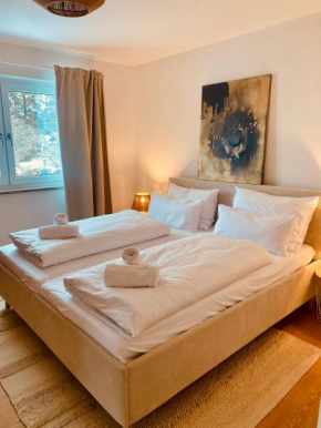 Liboria I Stylische Maisonette Wohnung Alpenblick I 4min zum See